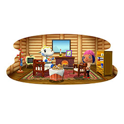 画像ギャラリー No.011のサムネイル画像 / 「どうぶつの森 ポケットキャンプ」でクリスマスにちなんだイベントが開始に。家具を飾れる部屋「コテージ」など,新要素も登場