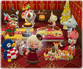 画像ギャラリー No.013のサムネイル画像 / 「どうぶつの森 ポケットキャンプ」でクリスマスにちなんだイベントが開始に。家具を飾れる部屋「コテージ」など,新要素も登場