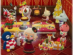 「どうぶつの森 ポケットキャンプ」でクリスマスにちなんだイベントが開始に。家具を飾れる部屋「コテージ」など，新要素も登場