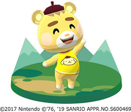 画像ギャラリー No.003のサムネイル画像 / 「どうぶつの森 ポケットキャンプ」でサンリオキャラクターズコレクション第2弾がスタート。ポムポムプリンとマイメロディをモチーフにしたアイテムが登場