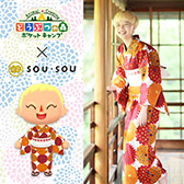 画像ギャラリー No.006のサムネイル画像 / 「どうぶつの森 ポケットキャンプ」にSOU・SOUの京ゆかたや和装小物が登場。7月29日にイベントスタート