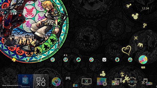 画像ギャラリー No.003のサムネイル画像 / 「KINGDOM HEARTS -HD 1.5+2.5 ReMIX-」のダウンロード版配信が決定。PS Store限定特典はステンドグラスをモチーフにしたテーマに