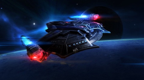 画像ギャラリー No.002のサムネイル画像 / 「STAR TREK エイリアン・ドメイン」，ゲームに登場するギャラクシー級/クティンガ級宇宙船と一部クルーを紹介