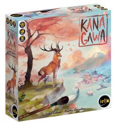 画像ギャラリー No.001のサムネイル画像 / 和風のビジュアルが目を惹く「KANAGAWA」プレイレポート。浮世絵師(見習い)となり,大作の完成を目指すフランス産ボードゲーム