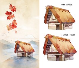 画像ギャラリー No.013のサムネイル画像 / 和風のビジュアルが目を惹く「KANAGAWA」プレイレポート。浮世絵師(見習い)となり,大作の完成を目指すフランス産ボードゲーム