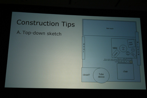 画像ギャラリー No.005のサムネイル画像 / ［GDC 2018］VR脱出ゲーム「I Expect You To Die」のデザイナーが語る，VRゲーム向けの意外なアナログテスト方法