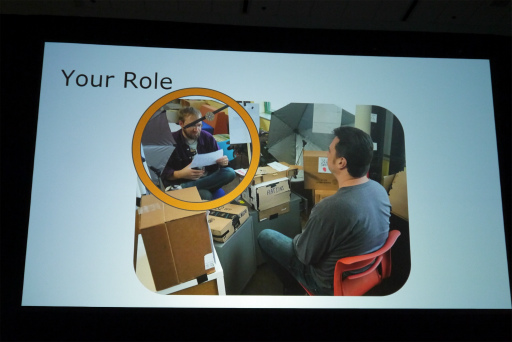 画像ギャラリー No.011のサムネイル画像 / ［GDC 2018］VR脱出ゲーム「I Expect You To Die」のデザイナーが語る，VRゲーム向けの意外なアナログテスト方法