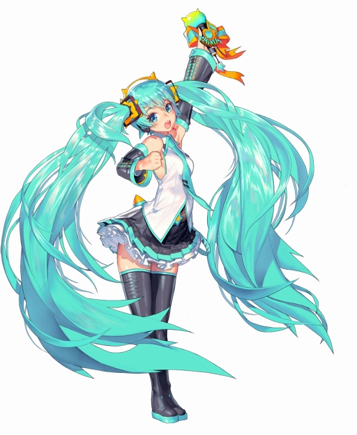 画像ギャラリー No.002のサムネイル画像 / スマホ版「デスティニーチャイルド」,初音ミク&雪ミクとのコラボイベントを開催。★5雪ミクが獲得できる“ダンジョン”や豪華アイテムが手に入る“ミクミクパラDICE”を実施
