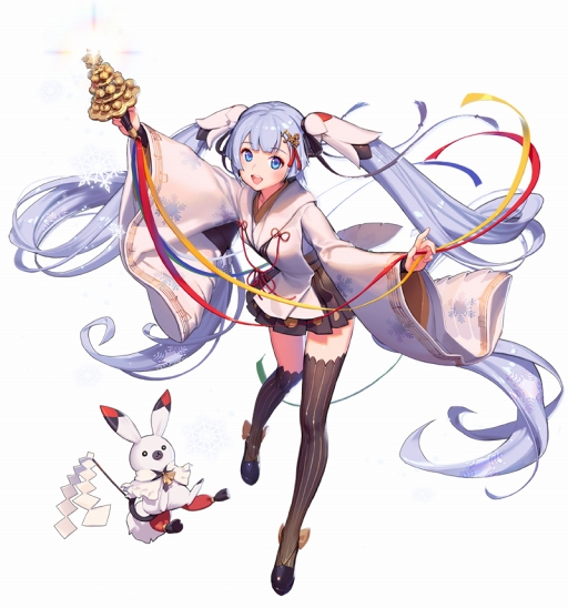 画像ギャラリー No.005のサムネイル画像 / スマホ版「デスティニーチャイルド」,初音ミク&雪ミクとのコラボイベントを開催。★5雪ミクが獲得できる“ダンジョン”や豪華アイテムが手に入る“ミクミクパラDICE”を実施