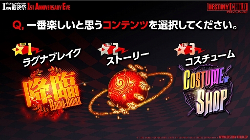 画像ギャラリー No.009のサムネイル画像 / 「デスチャ」1周年前夜祭イベントレポート。新ラグナブレイク「アイドルレイド」のほか，「けもフレ2」「雪ミク」とのコラボ情報などが発表に