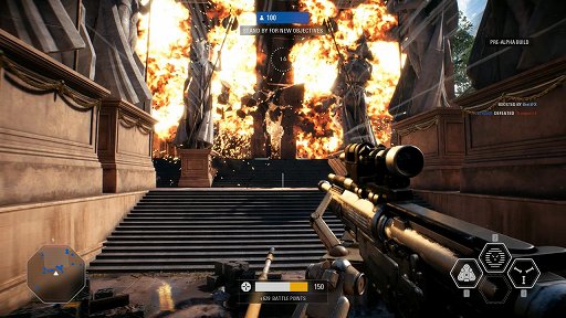 画像ギャラリー No.008のサムネイル画像 / ［E3 2017］「STAR WARS バトルフロント II」のマルチプレイを体験。「ヒーローを奪い合うバトルフロント」は過去のものに