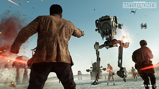 画像ギャラリー No.001のサムネイル画像 / 「STAR WARS バトルフロントII」，映画「スター・ウォーズ／最後のジェダイ」をテーマにした無料コンテンツ「The Last Jedi Season」が配信