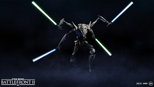 画像ギャラリー No.001のサムネイル画像 / 「STAR WARS バトルフロント II」のアップデートで冷酷無比のサイボーグ，グリーヴァス将軍が登場