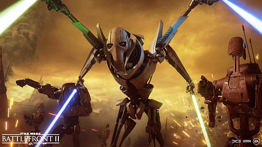 画像ギャラリー No.002のサムネイル画像 / 「STAR WARS バトルフロント II」のアップデートで冷酷無比のサイボーグ，グリーヴァス将軍が登場