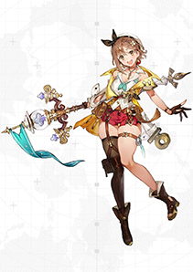 画像ギャラリー No.002のサムネイル画像 / 「#コンパス」と「ライザのアトリエ2」がコラボ。主人公のライザリンが参戦