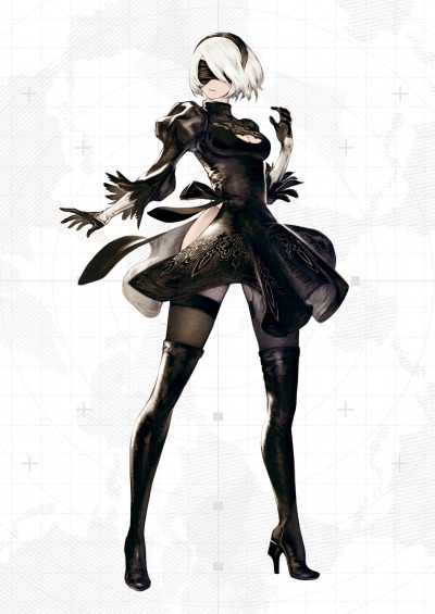 画像ギャラリー No.003のサムネイル画像 / 「#コンパス」×「NieR:Automata」コラボが本日開始。新コラボヒーロー“2B”登場