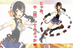 画像ギャラリー No.007のサムネイル画像 / 「ランブルバースト」カードバトルを紹介するムービーが公開に。諸葛亮や周瑜，司馬懿など，本作に登場する9名の女性キャラクターも