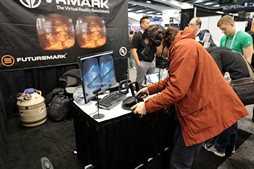 画像ギャラリー No.007のサムネイル画像 / ［GDC 2017］VRMarkに新テスト「Cyan Room」が追加。GDC 2017 EXPOのFuturemarkブースをレポート