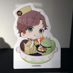 画像ギャラリー No.027のサムネイル画像 / 「ツキノ芸能プロダクション」の公式カフェ「『池袋月野亭』〜師走鍋本舗〜」をレポート。2020年11月までテーマの異なるカフェが楽しめる