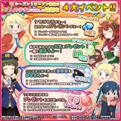 画像ギャラリー No.008のサムネイル画像 / 「きんいろモザイクメモリーズ」の次期大型アップデートで実装されるモードや機能の情報が公開に