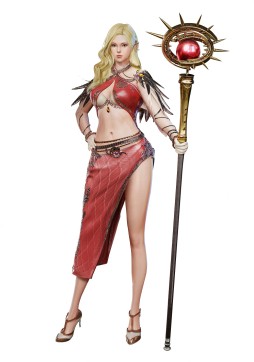 画像ギャラリー No.001のサムネイル画像 / 「ELYON」のクラス“ウォーロード”と“エレメンタリスト”が登場。仲間を守る盾役と魔法で戦う遠距離クラスの紹介PVを公開