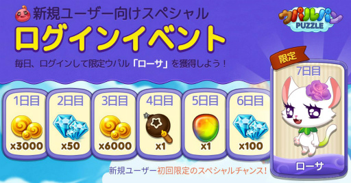 画像ギャラリー No.002のサムネイル画像 / 「ウパルパン」,日本・Google Play 1位達成記念キャンペーンを実施