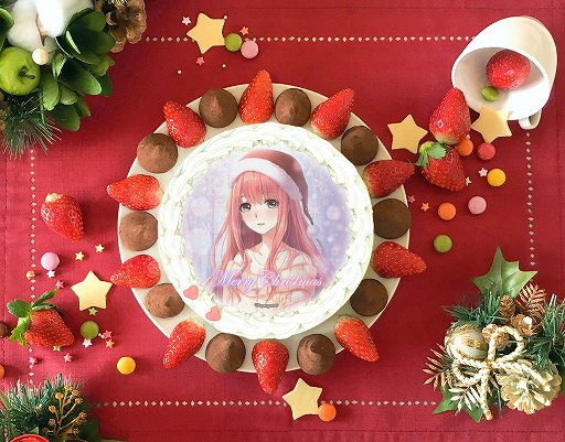 画像ギャラリー No.001のサムネイル画像 / 「ミラクルニキ」×「プリロール」のコラボケーキが予約販売を開始