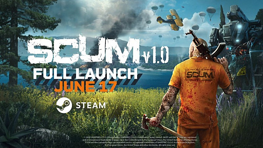 画像ギャラリー No.001のサムネイル画像 / ゾンビだらけの監獄島でサバイバルする「SCUM」が7年の時を経て，2025年6月17日にフルローンチ