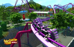 画像ギャラリー No.003のサムネイル画像 / テーマパーク運営シム「Roller Coaster Tycoon World」のフルバージョンがリリース。Steam Workshopにネイティブ対応し,自作ライドを共有可能
