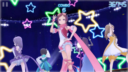画像ギャラリー No.006のサムネイル画像 / スマホ向けリズムゲーム「ポッピンQ Dance for Quintet!」のプレイ動画が公開。楽曲はP.IDLが歌う「ティーンエイジ・ブルース」