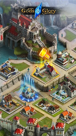 画像ギャラリー No.002のサムネイル画像 / 「Gods and Glory」の配信がスタート。Wargamingの技術支援プログラム「WG Labs」で作られたスマホ向けストラテジー