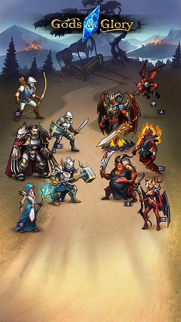 画像ギャラリー No.004のサムネイル画像 / 「Gods and Glory」の配信がスタート。Wargamingの技術支援プログラム「WG Labs」で作られたスマホ向けストラテジー