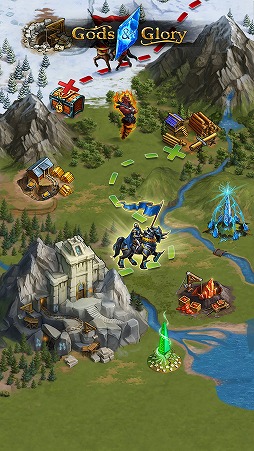 画像ギャラリー No.005のサムネイル画像 / 「Gods and Glory」の配信がスタート。Wargamingの技術支援プログラム「WG Labs」で作られたスマホ向けストラテジー
