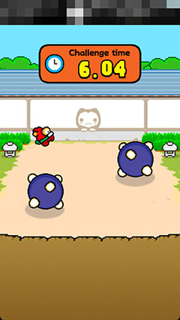 画像ギャラリー No.008のサムネイル画像 / 遊びですか? いいえ修行です。スマホ向けゲーム集「ニンジャチャレンジ 〜スピンキーでござる〜」を紹介する「(ほぼ)日刊スマホゲーム通信」第1358回