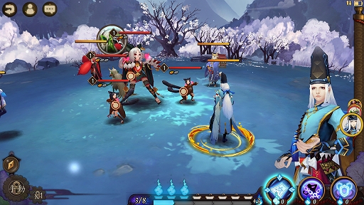画像ギャラリー No.008のサムネイル画像 / 日本へのリスペクトを感じるスマホ向けRPG「陰陽師」プレイインプレッションを掲載。ここまでやるか!? 徹底された和風の世界観が特徴
