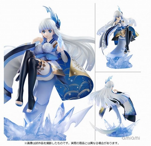 画像ギャラリー No.001のサムネイル画像 / スマホアプリ「陰陽師」より「雪女」の完成品フィギュアが8月に発売決定