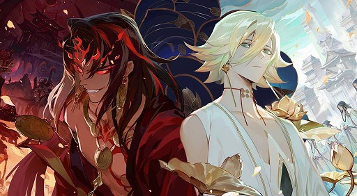 画像ギャラリー No.003のサムネイル画像 / 「陰陽師」の新バージョン“紅蓮華冕”が実装。新SSR“帝釈天”が登場