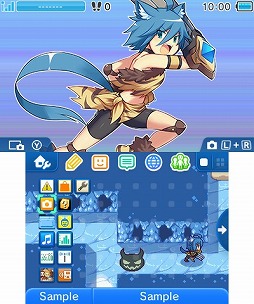 画像ギャラリー No.002のサムネイル画像 / 「ブレイブダンジョン」,3DSオリジナルテーマを4週連続で配信