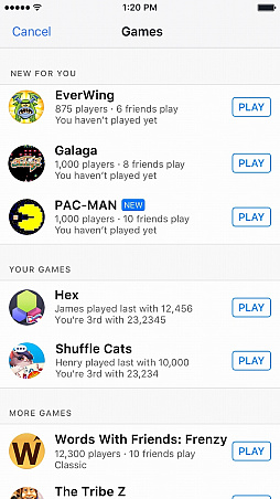 画像ギャラリー No.001のサムネイル画像 / Facebook,メッセージアプリ「Messenger」やニュースフィード上で手軽にゲームが楽しめる新機能「Instant Games」のサービスをスタート