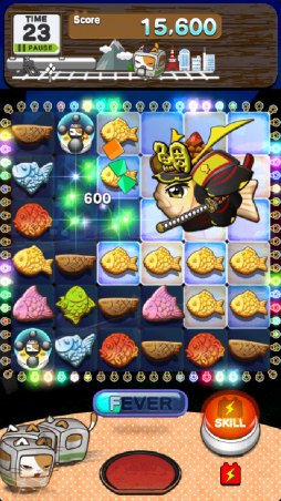 画像ギャラリー No.003のサムネイル画像 / Facebookの「インスタントゲーム」，パズルゲーム 「TAIYAKI -電ねこで GO！！-」が配信開始