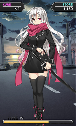 画像ギャラリー No.004のサムネイル画像 / 「感染×少女」のキャラが登場するインスタントゲーム「ZombieGirl‐ゾンビガール‐」が配信開始