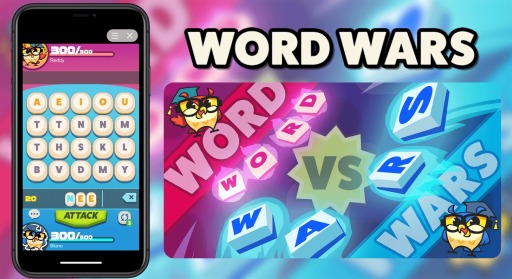 画像ギャラリー No.001のサムネイル画像 / 英語しりとり対戦ゲーム「WORD WARS」がインスタントゲームで配信開始