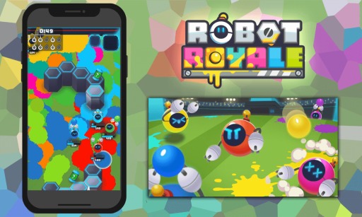 画像ギャラリー No.001のサムネイル画像 / サバイバルカジュアルゲーム「Robot Royale.io」がインスタントゲームで配信開始