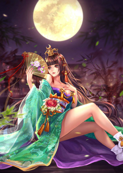 画像ギャラリー No.004のサムネイル画像 / 美人キャラと百鬼に挑む，カードパズル「ラブラブ☆パラダイス」が配信