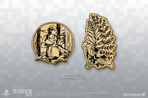 画像ギャラリー No.002のサムネイル画像 / 「The Last of Us Part II」のオリジナルTシャツ&ピンバッジセットがFangamer Japanより発売
