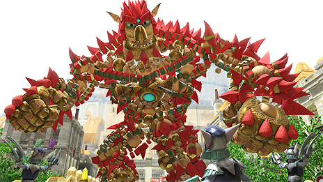 画像ギャラリー No.007のサムネイル画像 / マーク・サーニー氏が総監督を務めるPS4「KNACK ふたりの英雄と古代兵団」は日本国内で9月28日発売。早期購入特典はミニサントラのDLコードに