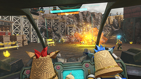 画像ギャラリー No.012のサムネイル画像 / マーク・サーニー氏が総監督を務めるPS4「KNACK ふたりの英雄と古代兵団」は日本国内で9月28日発売。早期購入特典はミニサントラのDLコードに