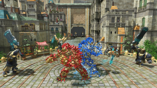 画像ギャラリー No.022のサムネイル画像 / 「KNACK ふたりの英雄と古代兵団」2人で協力して繰り出す「タッグアクション」など，新システムが公開