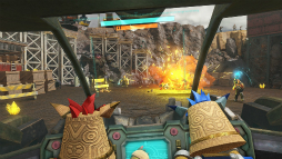 画像ギャラリー No.028のサムネイル画像 / 「KNACK ふたりの英雄と古代兵団」2人で協力して繰り出す「タッグアクション」など，新システムが公開