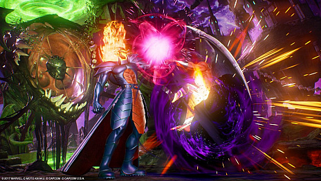 画像ギャラリー No.002のサムネイル画像 / 「MARVEL VS. CAPCOM: INFINITE」，闇の世界に住むドルマムゥやゴーストライダー，ジェダなどのプロフィールが公開